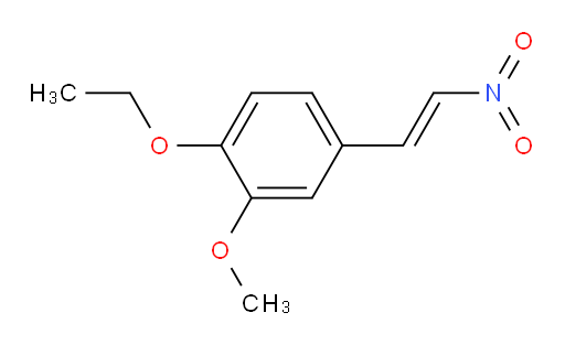 (E)-1-ethoxy-2-methoxy-4-(2-nitrovinyl)benzene