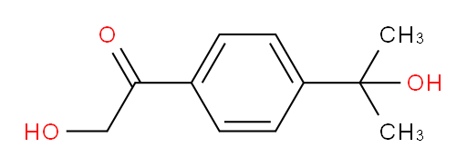 2-hydroxy-1-(4-(2-hydroxypropan-2-yl)phenyl)ethanone