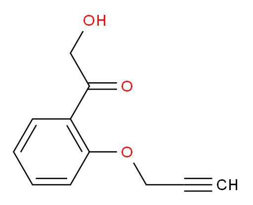 2-hydroxy-1-(2-(prop-2-yn-1-yloxy)phenyl)ethanone