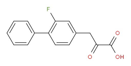 3-(2-fluoro-[1,1'-biphenyl]-4-yl)-2-oxopropanoic acid