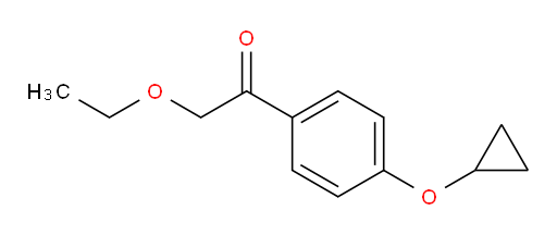 1-(4-cyclopropoxyphenyl)-2-ethoxyethanone