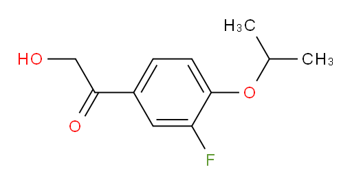 1-(3-fluoro-4-isopropoxyphenyl)-2-hydroxyethanone