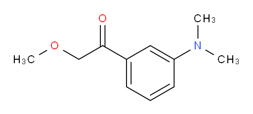 1-(3-(dimethylamino)phenyl)-2-methoxyethanone