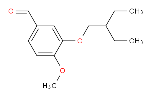 3-(2-ethylbutoxy)-4-methoxybenzaldehyde