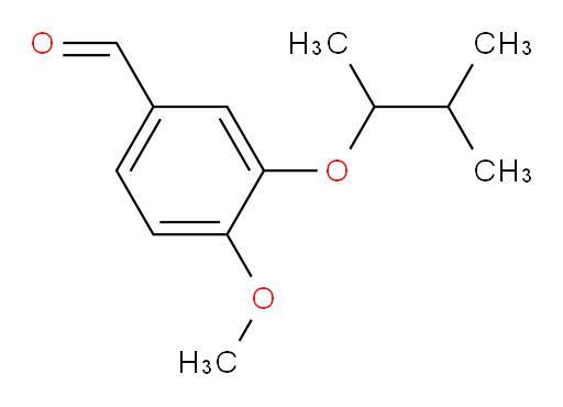 4-methoxy-3-((3-methylbutan-2-yl)oxy)benzaldehyde