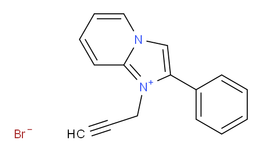 2-phenyl-1-(prop-2-yn-1-yl)imidazo[1,2-a]pyridin-1-ium bromide