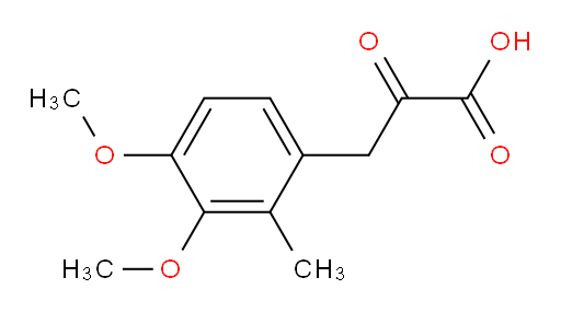 3-(3,4-dimethoxy-2-methylphenyl)-2-oxopropanoic acid
