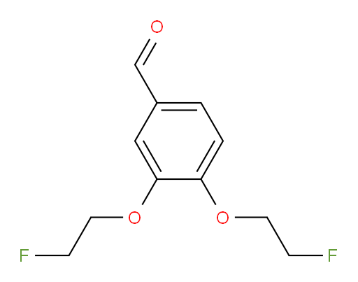 3,4-bis(2-fluoroethoxy)benzaldehyde