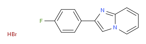 2-(4-fluorophenyl)imidazo[1,2-a]pyridine hydrobromide