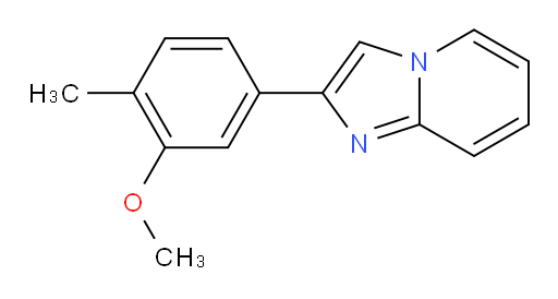 2-(3-methoxy-4-methylphenyl)imidazo[1,2-a]pyridine