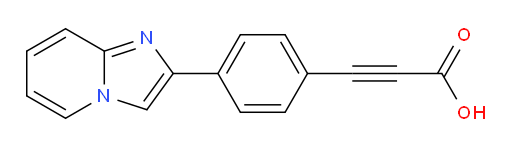 3-(4-(imidazo[1,2-a]pyridin-2-yl)phenyl)propiolic acid