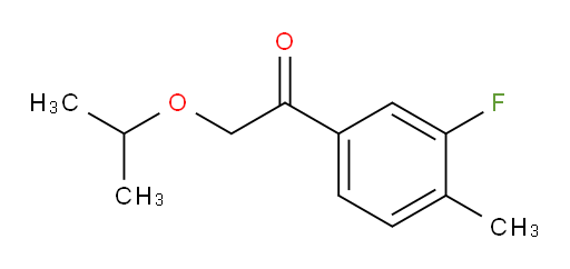 1-(3-fluoro-4-methylphenyl)-2-isopropoxyethanone