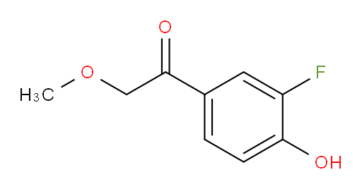 1-(3-fluoro-4-hydroxyphenyl)-2-methoxyethanone