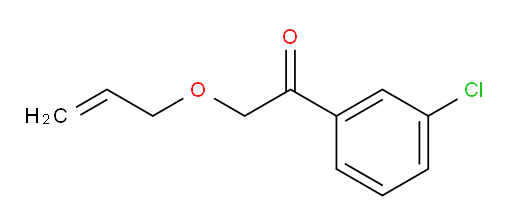 2-(allyloxy)-1-(3-chlorophenyl)ethanone