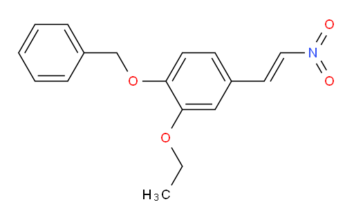 (E)-1-(benzyloxy)-2-ethoxy-4-(2-nitrovinyl)benzene