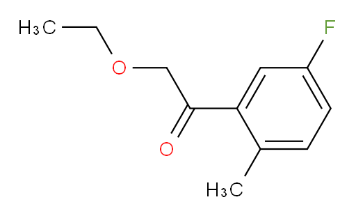 2-ethoxy-1-(5-fluoro-2-methylphenyl)ethanone