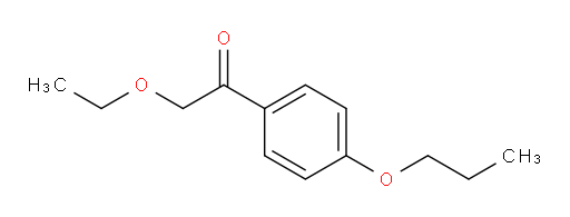 2-ethoxy-1-(4-propoxyphenyl)ethanone