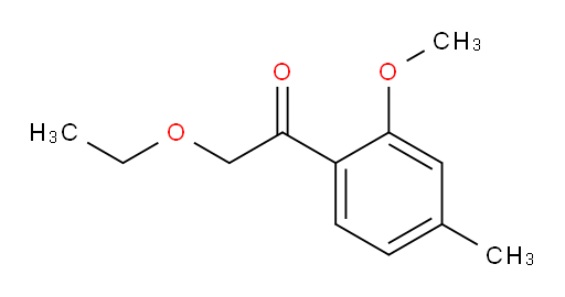 2-ethoxy-1-(2-methoxy-4-methylphenyl)ethanone