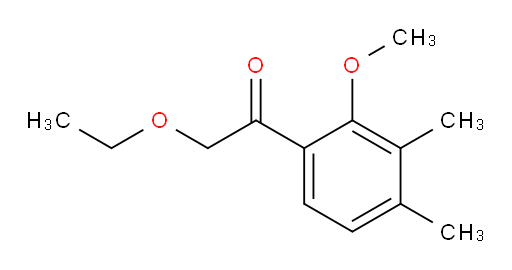 2-ethoxy-1-(2-methoxy-3,4-dimethylphenyl)ethanone
