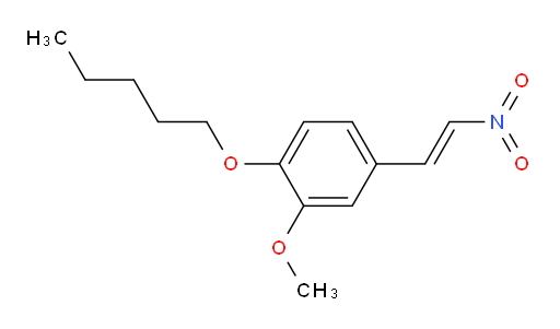 (E)-2-methoxy-4-(2-nitrovinyl)-1-(pentyloxy)benzene