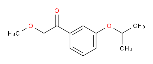 1-(3-isopropoxyphenyl)-2-methoxyethanone