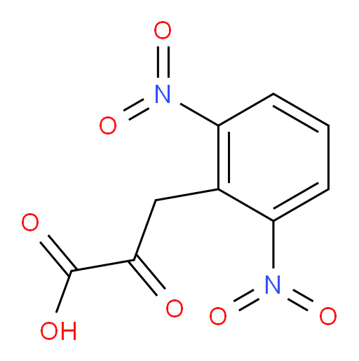 3-(2,6-dinitrophenyl)-2-oxopropanoic acid