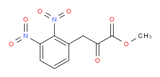 methyl 3-(2,3-dinitrophenyl)-2-oxopropanoate