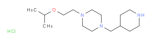 1-(2-isopropoxyethyl)-4-(piperidin-4-ylmethyl)piperazine hydrochloride