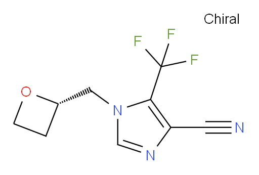 (S)-1-(oxetan-2-ylmethyl)-5-(trifluoromethyl)-1H-imidazole-4-carbonitrile