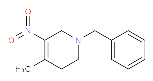 1-benzyl-4-methyl-5-nitro-1,2,3,6-tetrahydropyridine