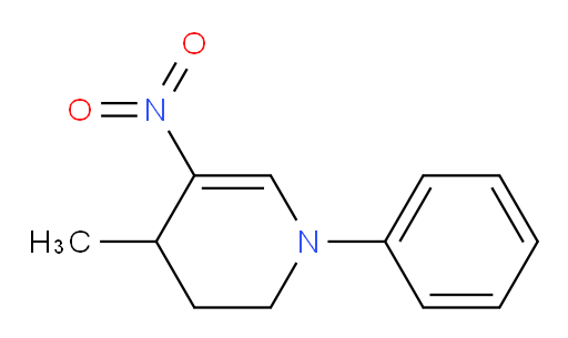 4-methyl-5-nitro-1-phenyl-1,2,3,4-tetrahydropyridine