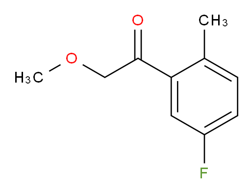 1-(5-fluoro-2-methylphenyl)-2-methoxyethanone