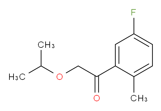 1-(5-fluoro-2-methylphenyl)-2-isopropoxyethanone