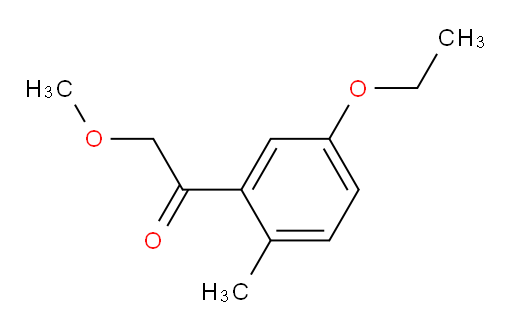 1-(5-ethoxy-2-methylphenyl)-2-methoxyethanone