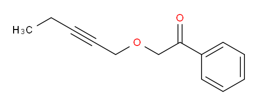2-(pent-2-yn-1-yloxy)-1-phenylethanone