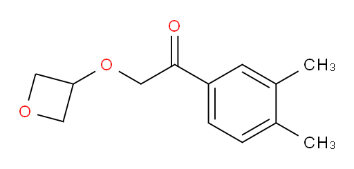 1-(3,4-dimethylphenyl)-2-(oxetan-3-yloxy)ethanone