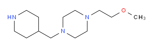 1-(2-methoxyethyl)-4-(piperidin-4-ylmethyl)piperazine