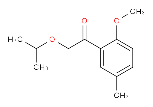 2-isopropoxy-1-(2-methoxy-5-methylphenyl)ethanone