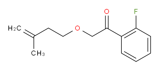 1-(2-fluorophenyl)-2-((3-methylbut-3-en-1-yl)oxy)ethanone