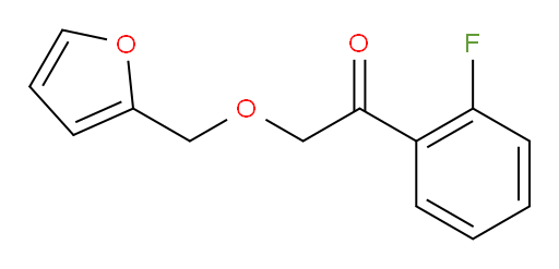 1-(2-fluorophenyl)-2-(furan-2-ylmethoxy)ethanone