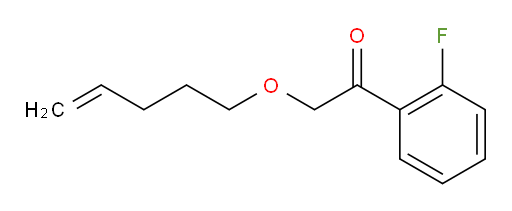1-(2-fluorophenyl)-2-(pent-4-en-1-yloxy)ethanone