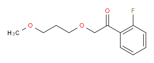1-(2-fluorophenyl)-2-(3-methoxypropoxy)ethanone