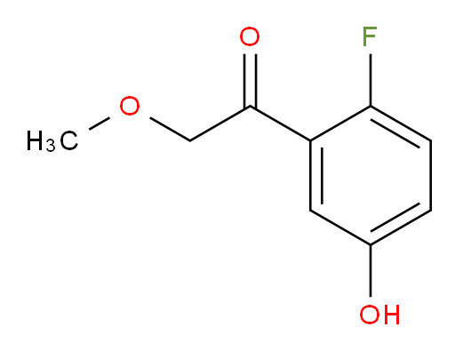 1-(2-fluoro-5-hydroxyphenyl)-2-methoxyethanone