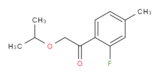 1-(2-fluoro-4-methylphenyl)-2-isopropoxyethanone