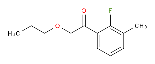 1-(2-fluoro-3-methylphenyl)-2-propoxyethanone