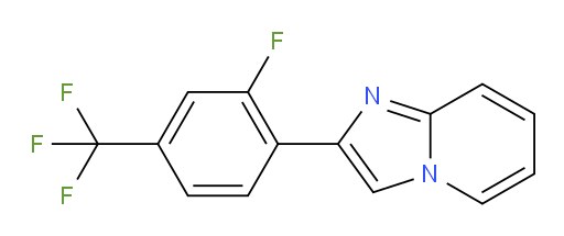 2-(2-fluoro-4-(trifluoromethyl)phenyl)imidazo[1,2-a]pyridine