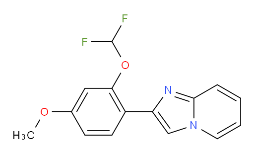 2-(2-(difluoromethoxy)-4-methoxyphenyl)imidazo[1,2-a]pyridine