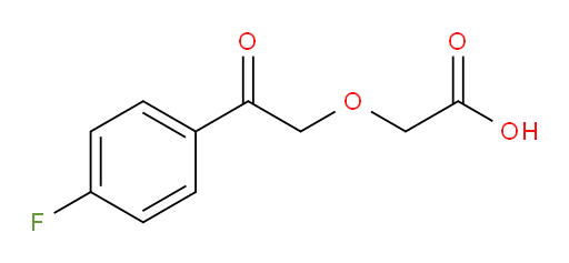 2-(2-(4-fluorophenyl)-2-oxoethoxy)acetic acid