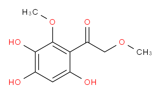 2-methoxy-1-(3,4,6-trihydroxy-2-methoxyphenyl)ethanone