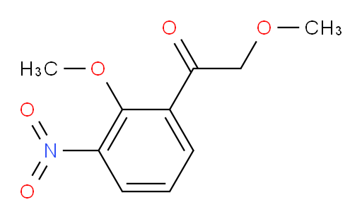 2-methoxy-1-(2-methoxy-3-nitrophenyl)ethanone